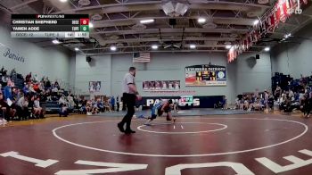 157 lbs Quarterfinals (8 Team) - Christian Shepherd, Desoto Central vs Yamen Aode, Tupelo