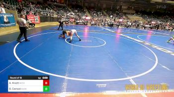 110 lbs Round Of 16 - Anthony Knott, Moyer Elite vs Brody Carson, Sunkist Kids Monster Garage