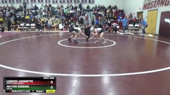 120 lbs Cons. Round 2 - London Jaennette, South Tama County vs Peyton Gordon, Solon