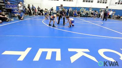 46 lbs Rr Rnd 3 - Grayson Mortimer, Lions Wrestling Academy vs Reno Ramos, Team Tulsa Wrestling Club