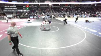 II-165 lbs 3rd Place Match - Brody Heckman, Alexander vs Miles Sheridan, Sleepy Hollow