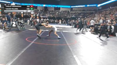 113 lbs Consi Of 4 - Phillip Hernandez, Clovis North (CS) vs Julius Villamil, Poway (SD)