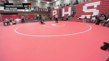 106 lbs Cons. Semi - Dominic Deleon Castaneda, Granger vs Jose Villafana, Moses Lake