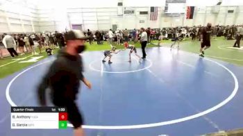 57 lbs Quarterfinal - Braden Anthony, Yucaipa vs Giovanni Garcia, Grind House WC