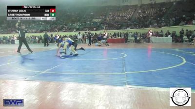 118 lbs Round Of 32 - Braden Lillie, Saint's Wrestling Club vs Case Thompson, McAlester