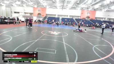 184 lbs Cons. Round 2 - Nathan Coon, St. John Fisher vs Eamon Callaghan, Ithaca
