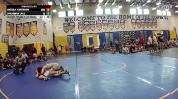 132 lbs Champ Round 1 (16 Team) - Jordan Harrison, Braves WC vs Jonathan Diaz, Eagle Empire