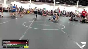 84 lbs Round 6 (8 Team) - Kyle Link, Team Smash vs Wyatt Merschbach, Team Revolution