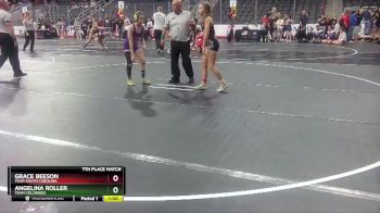 101 lbs 7th Place Match - Grace Beeson, Team South Carolina vs Angelina Roller, Team Colorado