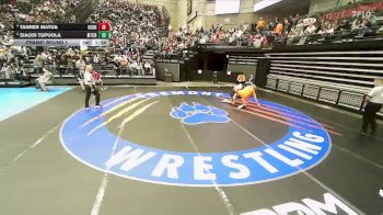 4A 285 lbs Champ. Round 1 - Tanner Matua, Hurricane vs Siaosi Tupuola, Mountain Crest