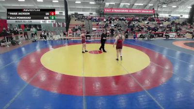 138 lbs Cons. Round 2 - Paige Jackson, Lock Haven University vs Ella Pomeranz, Muhlenberg