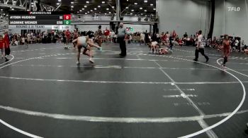 120 lbs Round 2 (8 Team) - Ayden Hudson, Kardiac Kidz vs Jasmine Weiner, U2 Vougars Uprising VHW