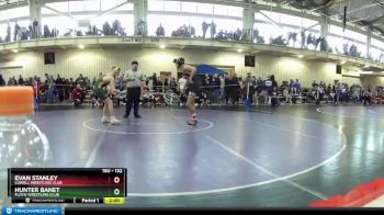 132 lbs 1st Place Match - Evan Stanley, Lowell Wrestling Club vs Hunter Banet, Floyd Wrestling Club