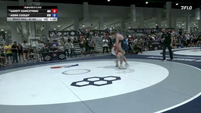97 kg Cons. Semis - Garett Kawczynski, Askren Wrestling Academy vs Aiden Cooley, Best Trained Wrestling
