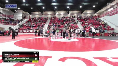 135 lbs Champ. Round 1 - Macie Blossom, SHAWNEE vs Jocelyn (Jocy) Carrasco, Lubbock Cooper