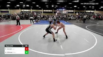 190 lbs Round Of 64 - Finn Conner, La Costa Canyon HS vs Hunter Gillman, Pleasant Grove HS