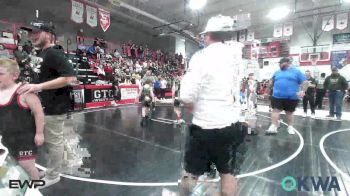 77-85 lbs Rr Rnd 1 - Ember Bloxham, Salina Wrestling Club vs Ryker Bishop, Salina Wrestling Club