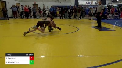 122 lbs Consy 2 - Levi Eismont, Thomas Jefferson vs Isaiah Payne, Bad Karma