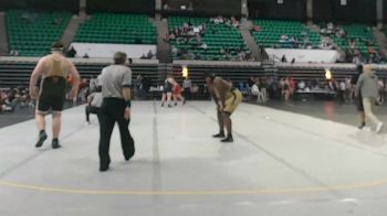 6A 285 lbs 5th Place Match - Pratt Johnsey, Athens vs Kalazarus Harrison, Oxford