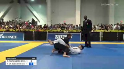 GABRIEL MARANGONI DE OLIVEIRA vs THIAGO DA ROCHA GOMES CALIXTO 2021 World Master IBJJF Jiu-Jitsu Championship