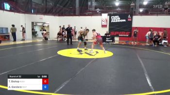 72 kg Round Of 32 - Torin Bishop, Rochester Regional Training Center vs Aaron Gandara, Southern Oregon University