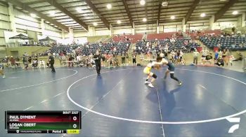 138 lbs 3rd Place Match - Paul Dyment, Alaska vs Logan Obert, Nevada