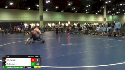 170 lbs Round 4 (6 Team) - Wyatt Jones, Coastline Tidal Wave vs Alexander Roman, Wellington - Comm 1