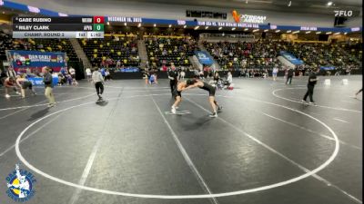 175 lbs Champ. Round 2 - Gabe Rubino, Waukee Northwest vs Riley Clark, Apple Valley
