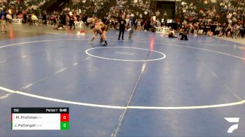 150 lbs Cons. Round 3 - Mason Prothman, East Butler vs Josiah Pattangall, Oberlin Youth Wrestling