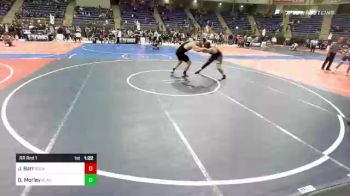 220 lbs Rr Rnd 1 - Jacob Barr, Rocky Mtn Mauler vs Dirk Morley, Black Fox Wr Ac