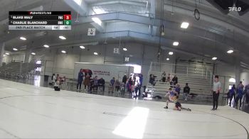 33 lbs 2nd Place Match - Charlie Blanchard, Bennington Wrestling Club vs Blake Maly, Fremont Wrestling Club