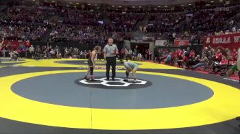 Cons. Round 3 - Justine Perez, Dub. Scioto(G) vs Lilly Zwiefel, Gibsonburg(G)