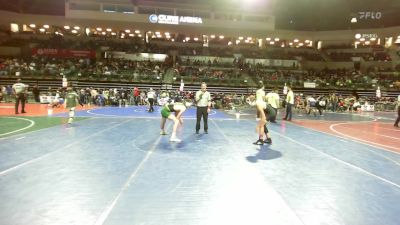 132 lbs Round Of 16 - Jaden Dimentman, Olympic vs Rj Bauman, Audubon