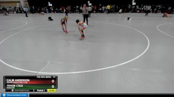 77 lbs Cons. Round 5 - Tevor Cole, Missouri vs Calib Anderson, Repmo Wrestling Club