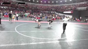 145 lbs Champ. Round 1 - Bentley Frey, Boscobel Youth Wrestling vs Brogan Mick, Fennimore Wrestling Association