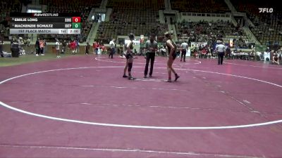6-7A 152 1st Place Match - Mackenzie Schultz, Enterprise HS vs Emilie Long, Smiths Station Hs