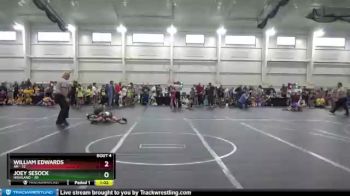 76 lbs Round 1 (8 Team) - Joey Sesock, Highland vs William Edwards, 4M