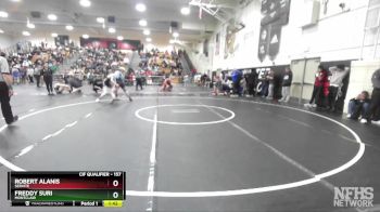 157 lbs Quarterfinal - Freddy Suri, Montclair vs Robert Alanis, Servite
