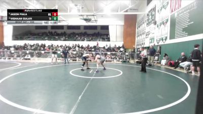 150 lbs Semifinal - Vishaan Gulati, Trabuco Hills vs Jason Fiala, Millikan