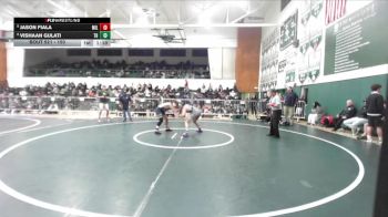 150 lbs Semifinal - Vishaan Gulati, Trabuco Hills vs Jason Fiala, Millikan