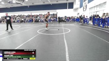 126 lbs Champ. Round 2 - Adrian Luna, South Torrance vs Maxim Sim, World Team Training Center