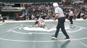 113-2A/1A 1st Place Match - Ethan Valdisera, Calvert vs Wyatt Rossi, Sparrows Point