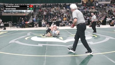 113-2A/1A 1st Place Match - Ethan Valdisera, Calvert vs Wyatt Rossi, Sparrows Point