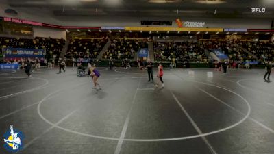 135 lbs Champ. Round 1 - Ireland Dyer, Omaha Westside Girls vs Delaney Kueter, Central DeWitt