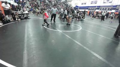142 lbs Quarterfinal - Natalie Castillejo, GWC/Tigers vs Leina`ala Jose, Lady Terriers