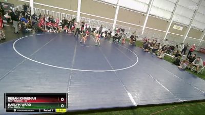 80 lbs Placement (4 Team) - Harlym Ward, Utah Green vs Regan Kinneman, Team Arizona