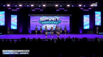 Cheer Factor - JUNIOR X [2026 L6 Junior Day 2] 2026 Spirit Fest Grand Nationals