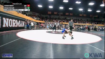 46 lbs Quarterfinal - Logan Smith, Smith Wrestling Academy vs Ethan Taylor, Lexington Wrestling Club