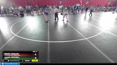 106 lbs Cons. Round 4 - Brady Donlon, X-Factor Elite Wrestling vs Kaden Mitchell, Iowa