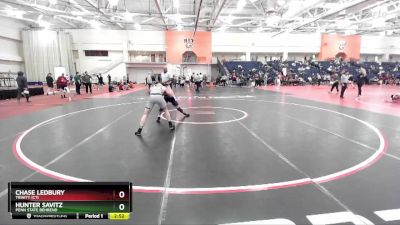 157 lbs Cons. Round 2 - Hunter Savitz, Penn State Behrend vs Chase Ledbury, Trinity (CT)